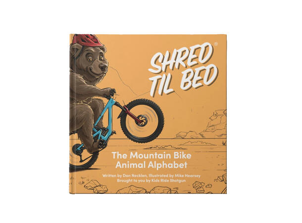 Kids Ride Shotgun Shred Til Bed Bok Alfabetbok, 52 sider 