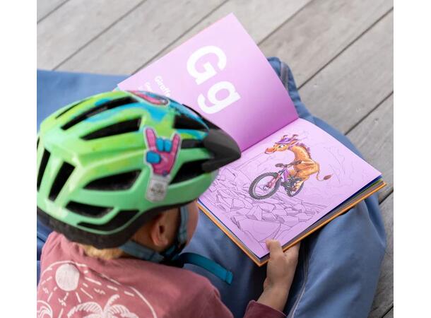 Kids Ride Shotgun Shred Til Bed Bok Alfabetbok, 52 sider 