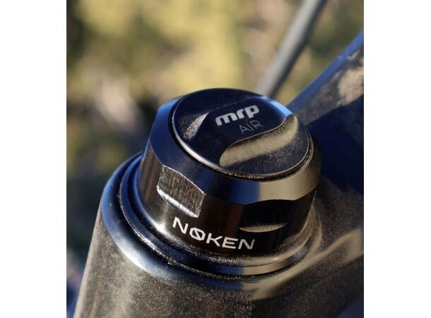 MRP Noken Rock Shox ZEB Aluminium, sort, m/ventil 