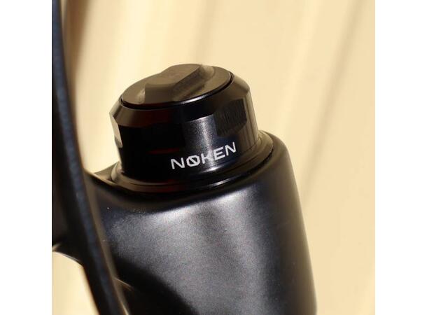MRP Noken Rock Shox ZEB Aluminium, sort, m/ventil 