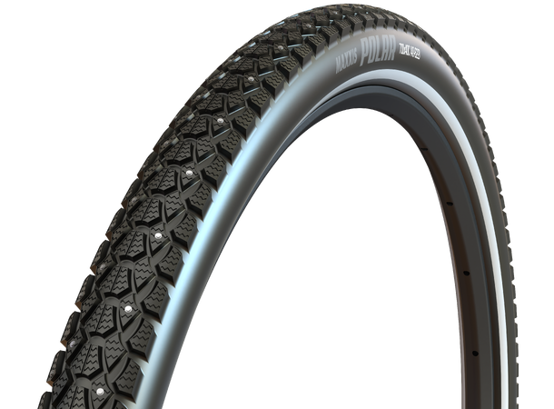 Maxxis Polar 28" Piggdekk 40-622, 880g, E25, 120 pigg, 60TPI, wire 