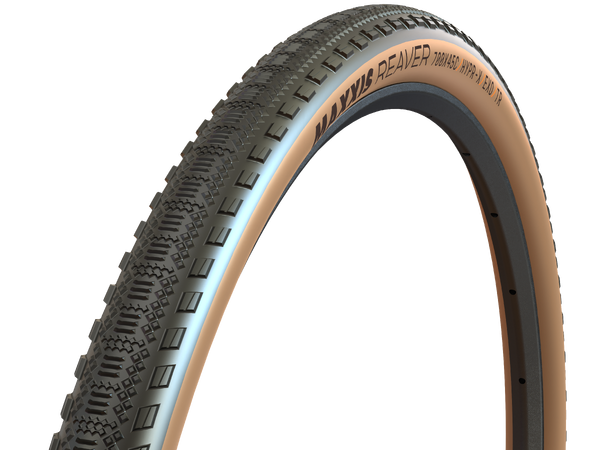 Maxxis Reaver 28"Gravel HYPR-X TR Dekk 40/50-622, EXO, E25, 120TPI, Tanwall 