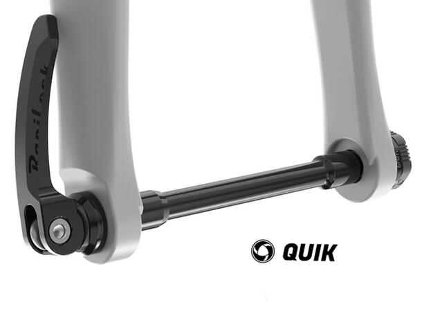 RapiLock QUIK 12x100 Road Aksling Front Alu, P1.0-1.75, 118-130mm 