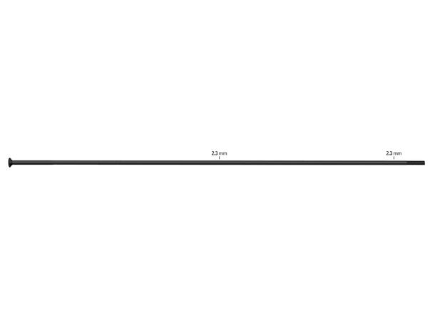 Sapim Leader Sorte Eiker 310mm Straight Pull, 2.34, 100 pk 