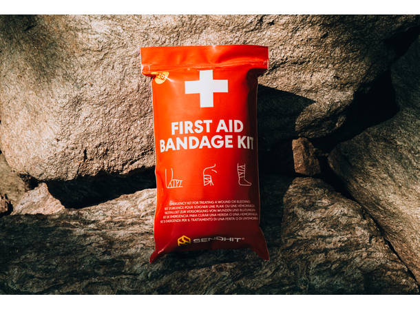 SendHit First Aid MTB Bandasjesett 12.5x7x4 cm, 45gr 