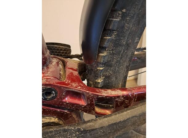 SicoMTB Trek One-Piece Bakskjerm Rail 