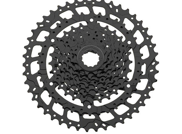 Sunrace CSU980 9-Delt Kassett 11-46T, 579gr, Sort, Cues kompatibel 