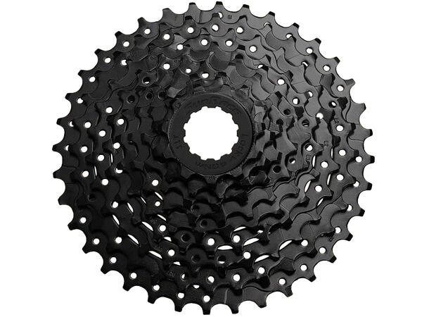 Sunrace CSU98 9-Delt Kassett 11-36T, 497gr, Sort, Cues kompatibel 