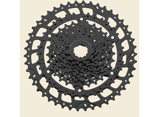 Sunrace CSUS400 10-Delt Kassett 11-43T, XXXgr, Sort, Cues kompatibel 
