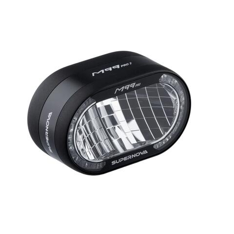 Supernova M99 Pro 2 Frontlykt 3000L, 24-60V, Sort, Remote, 190g