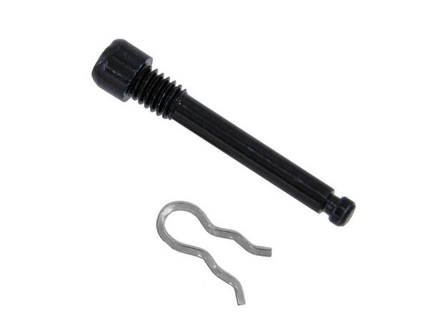 Tektro Pad Pin Skivekloss Bolt M4x28.5mm, AQ1.0, m/clips, pose m/2stk 