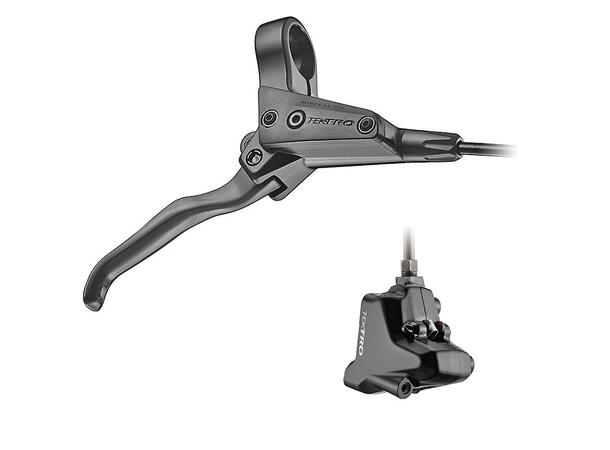 Tektro R285 Skivebrems Høyre 300g, 1900mm ledning, u/skive, Flatmount 