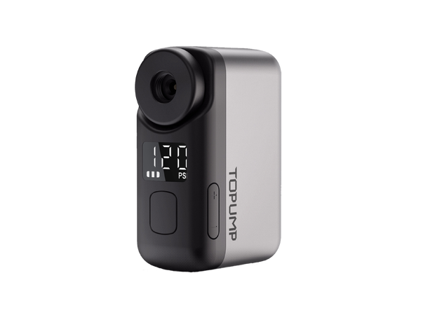 Topump TB2 Pro Elektrisk Minipumpe LED-Display, 120psi/8.3bar, 130g, 450mAh 
