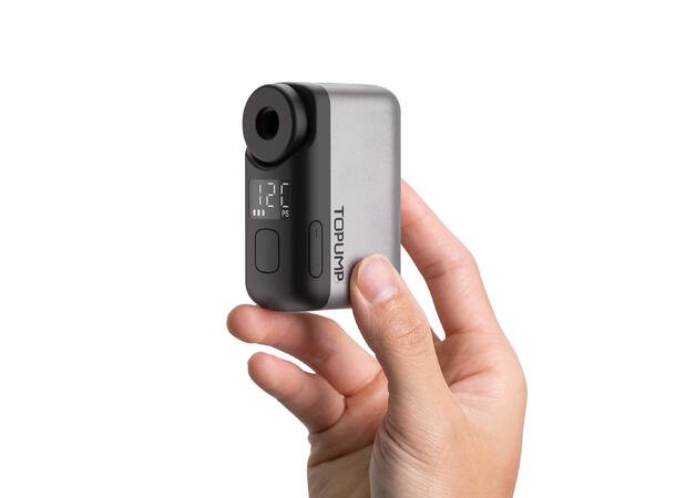 Topump TB2 Pro Elektrisk Minipumpe LED-Display, 120psi/8.3bar, 130g, 450mAh 