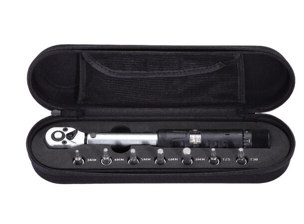 BBB TorqueSet BTL-73 Momentnøkkelsett 1/4", 2-14Nm, ink. 7 bits
