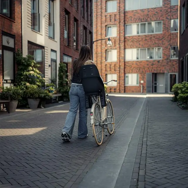 Urban Iki U-me Barnesete Bak Bincho Sort/Kuriiro Brun,rammemontering 