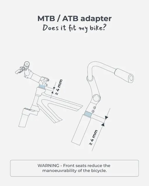 Urban Iki Ta-Ke Barnesete Front Icho Grønn/Bincho Sort,MTB/ATB Adapter 