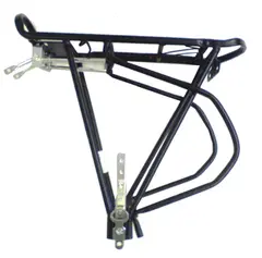 Bagasjebrett bak justerbar 26-29", m/bøyle, sort, alu