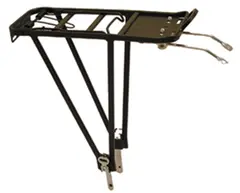 Bagasjebrett bak justerbar sort 26-29", sort, alu