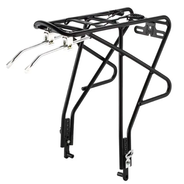 Bagasjebrett bak f/skivebremser 26-29", sort, alu 