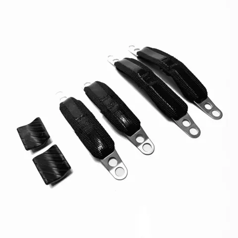 Aeroe Spider Rack Festetropp Sett Sett, 6 deler, til Rear/Front/Fat Rack