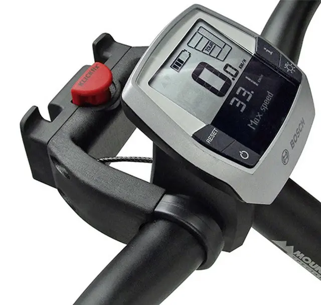 KlickFix CC-100 Yamaha/Bosch Styrefeste E-bike, maks. 7kg, Ø 22.2-31.8mm, 200gr 
