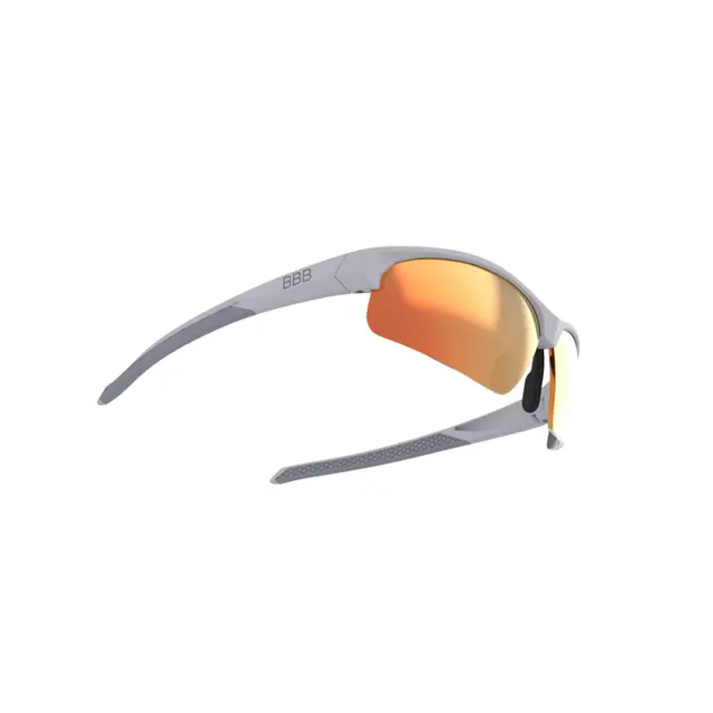 BBB Impress BSG-68 Brille Matt Hvit Small, PC Smoke, Gule og klare glass 