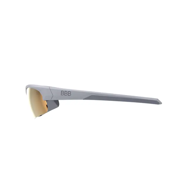 BBB Impress BSG-68 Brille Matt Hvit Small, PC Smoke, Gule og klare glass 