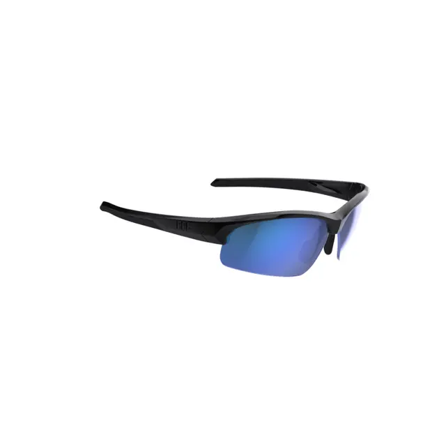 BBB Impress BSG-68 Brille Glossy Sort Small, PC Smoke, Gule og klare glass 