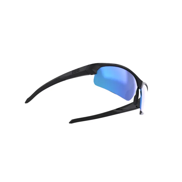 BBB Impress BSG-68 Brille Glossy Sort Small, PC Smoke, Gule og klare glass 