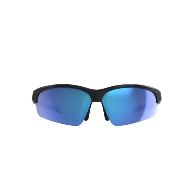 BBB Impress BSG-68 Brille Glossy Sort Small, PC Smoke, Gule og klare glass 