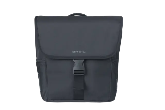 Basil GO Go-Double MIK Sideveske Sett Sort, 32 ltr, ink MIK system 