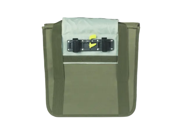 Basil GO-Single Sideveske Grønn, 16 ltr, Hook On System 