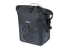 Basil Navigator MIK Studs Sideveske M Sort, 14 Liter, IPX3,ink MIK Studssystem