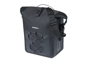 Basil Navigator MIK Studs Sideveske M Sort, 14 Liter, IPX3,ink MIK Studssystem
