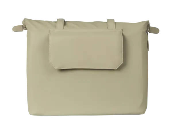 Basil Manhattan Sideveske Beige, 12 ltr, Hook On System 
