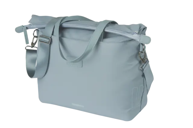 Basil Manhattan Sideveske Lys Blå, 12 ltr, Hook On System 