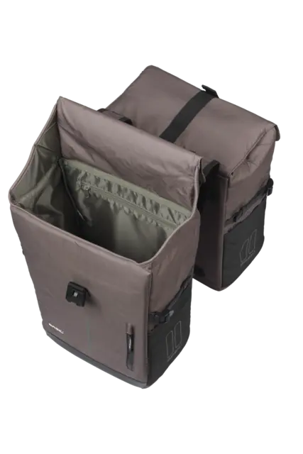 Basil Move MIK Sideveske Sett Brun, 30 ltr, ink MIK System 