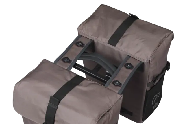 Basil Move MIK Sideveske Sett Brun, 30 ltr, ink MIK System 
