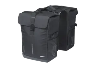 Basil Move MIK Sideveske Sett Sort, 30 ltr, ink MIK System