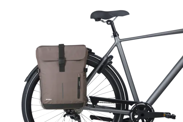 Basil Move Sideveske Sett Brun, 30 ltr, Universal Bridge 
