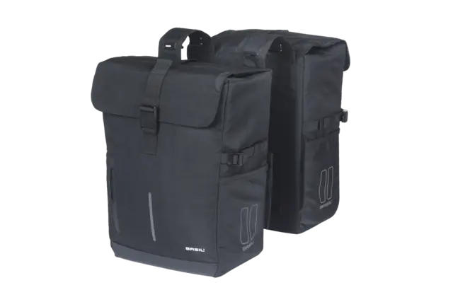 Basil Move Sideveske Sett Sort, 30 ltr, Universal Bridge 