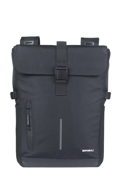 Basil Move Sideveske Sett Sort, 30 ltr, Universal Bridge 