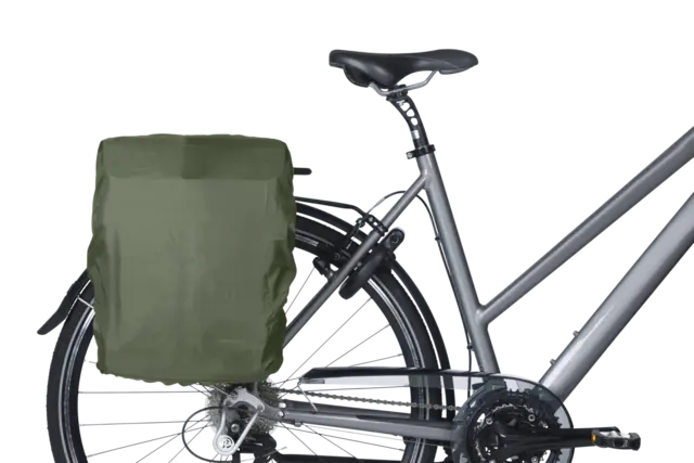 Basil Move MIK Studs Sideveske Brun, 15 ltr, ink MIK Studs System 