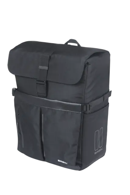 Basil Move MIK Studs Sideveske Sort, 15 ltr, ink MIK Studs System 