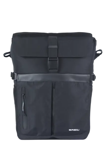 Basil Move MIK Studs Sideveske Sort, 15 ltr, ink MIK Studs System 