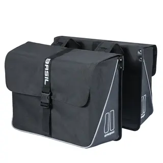 Basil Forte Dobbel Sideveske Sett Sort, 35 ltr/sett, Universal Bridge