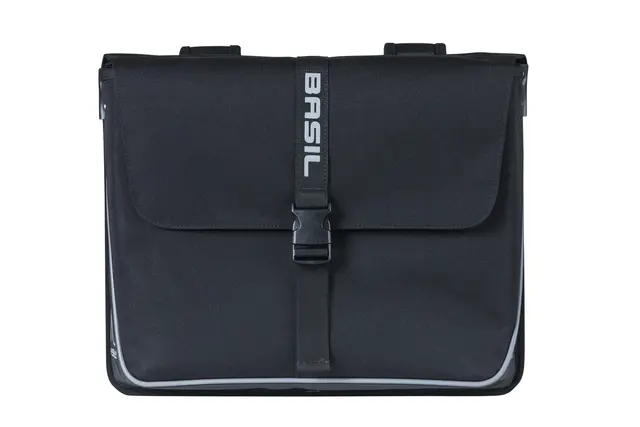 Basil Forte Dobbel Sideveske Sett Sort, 35 ltr/sett, Universal Bridge 