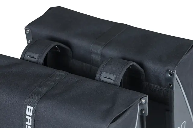 Basil Forte Dobbel Sideveske Sett Sort, 35 ltr/sett, Universal Bridge 