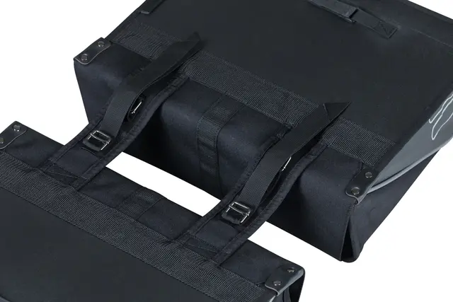 Basil Forte Dobbel Sideveske Sett Sort, 35 ltr/sett, Universal Bridge 